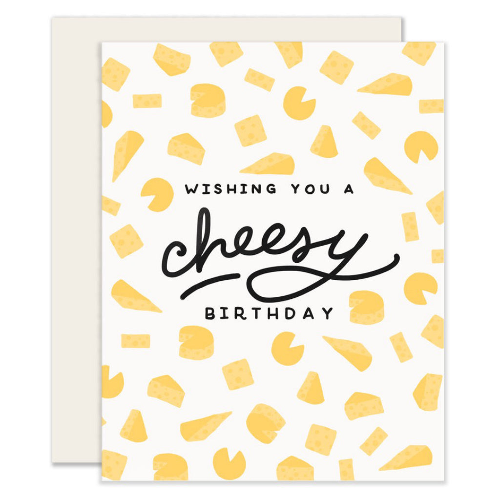 Wishing You A Cheesy Birthday Card