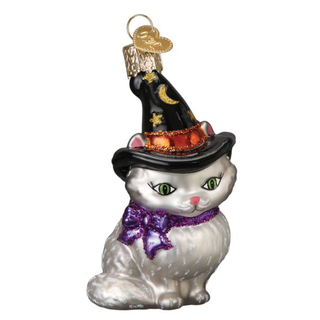 Witch Kitten Ornament