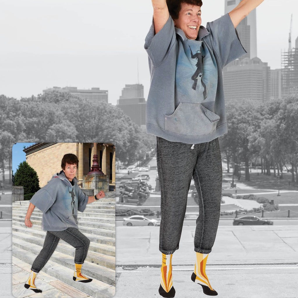 Best Actor in a Drama Crew Socks Blue Q