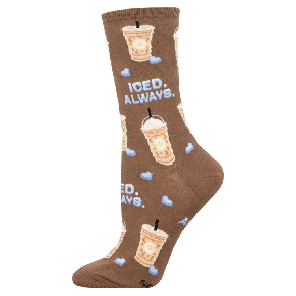 Women's Iced Coffee Socks.