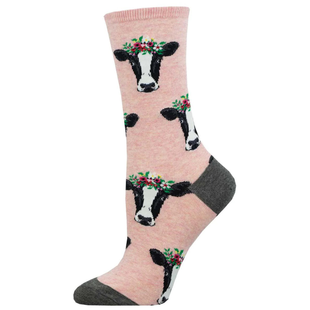 Women's Wow Cow Socks.