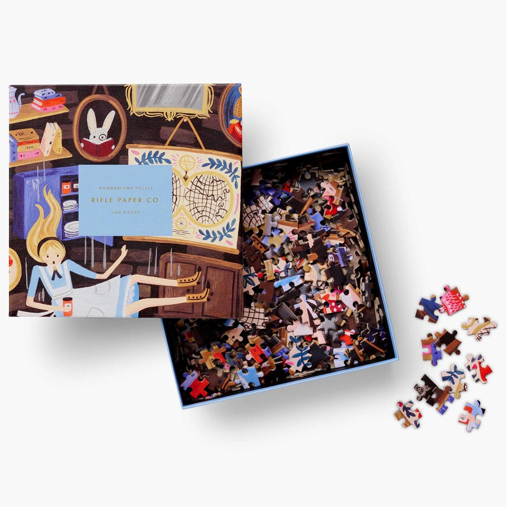 Wonderland Jigsaw Puzzle Box