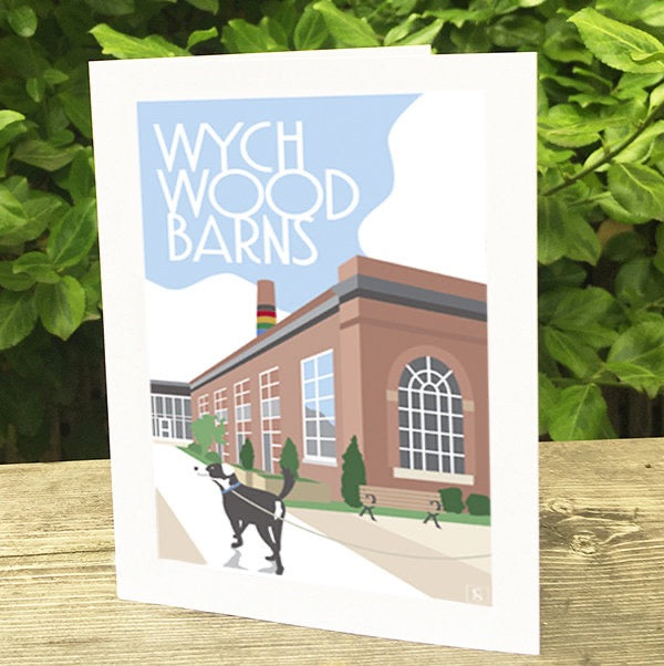 Wychwood Barns Dog Card