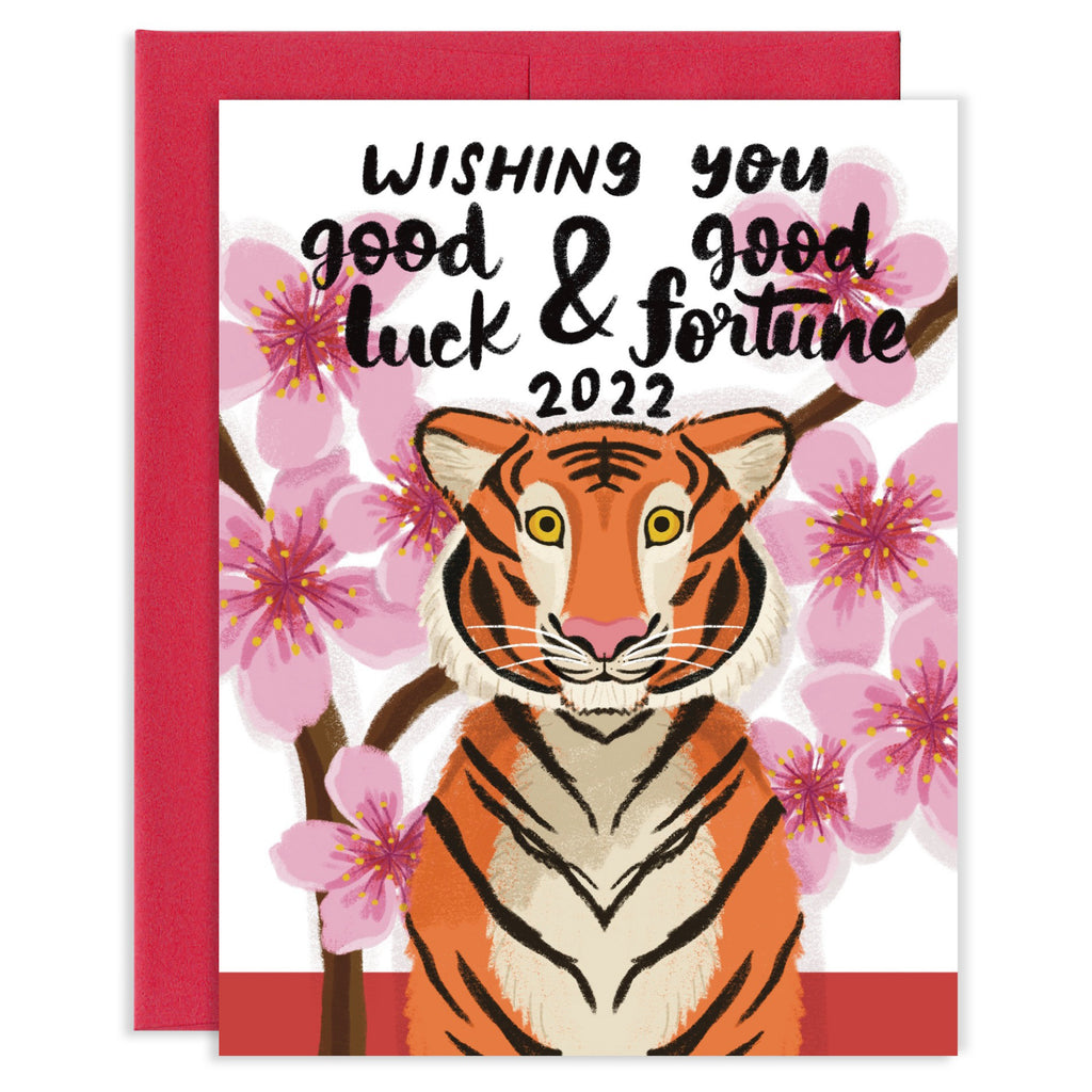 Year of the Tiger 2022 Card