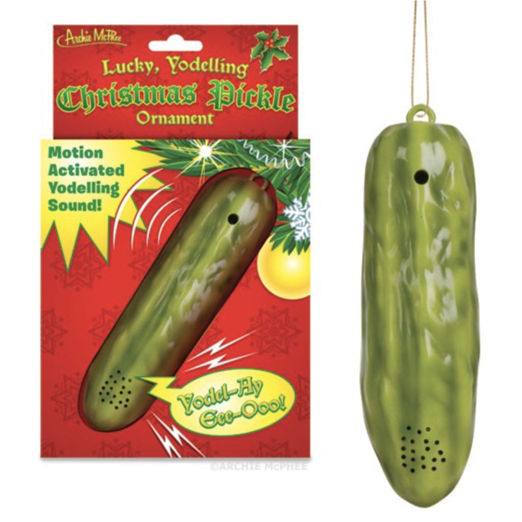 Yodelling Pickle Ornament