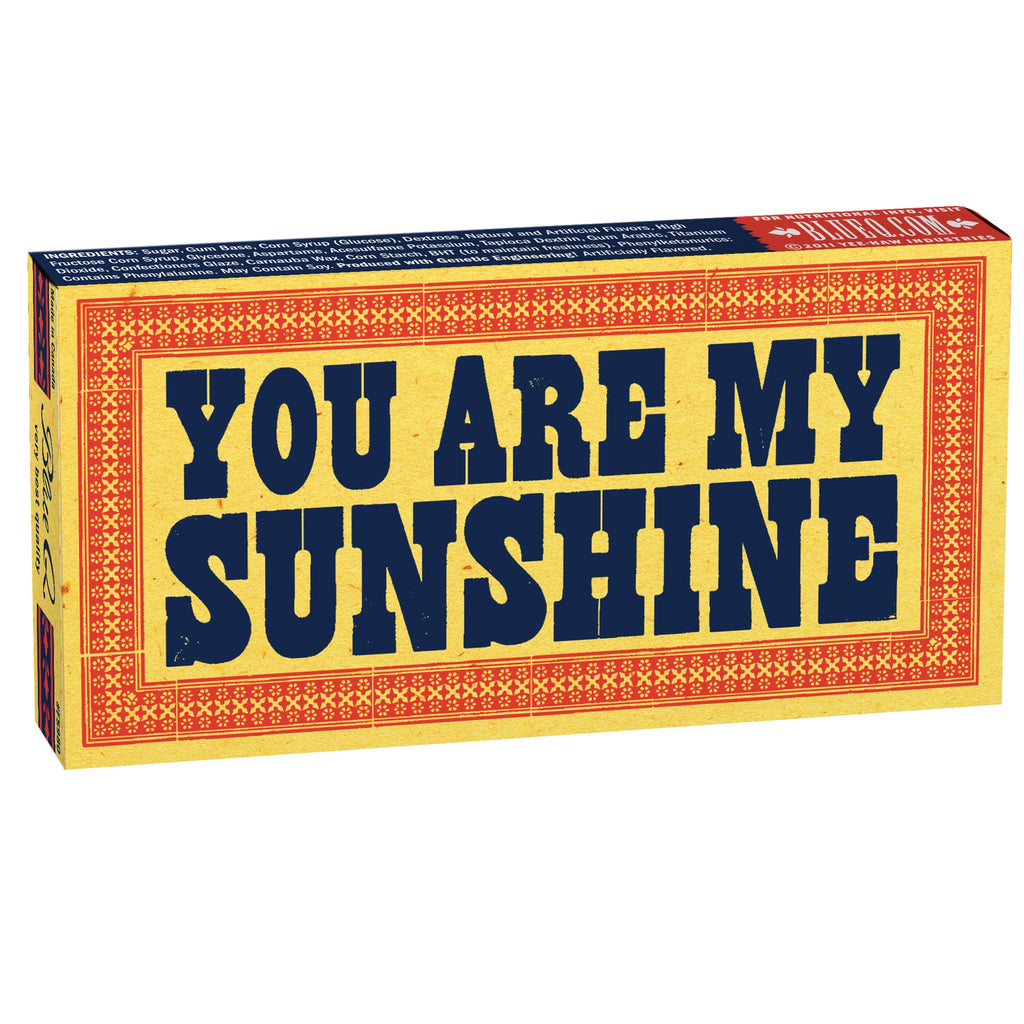 You Are My Sunshine Gum.