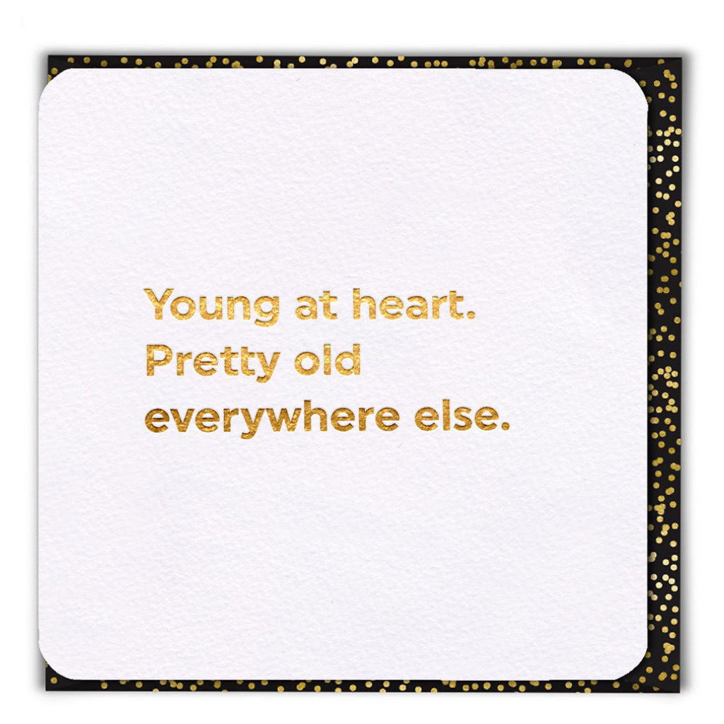 Young At Heart Card.