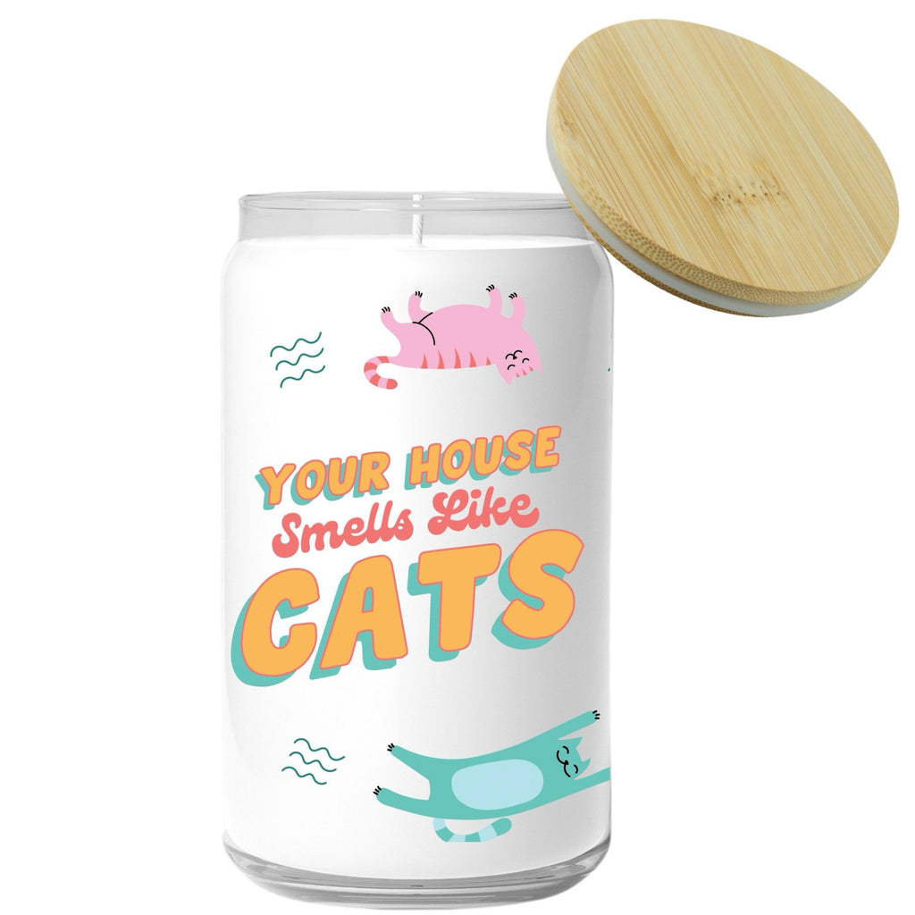Your House Smells Like Cats Candle.