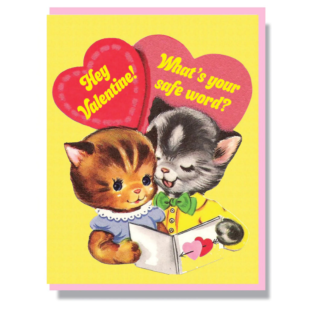 Your Safe Word Valentine Card