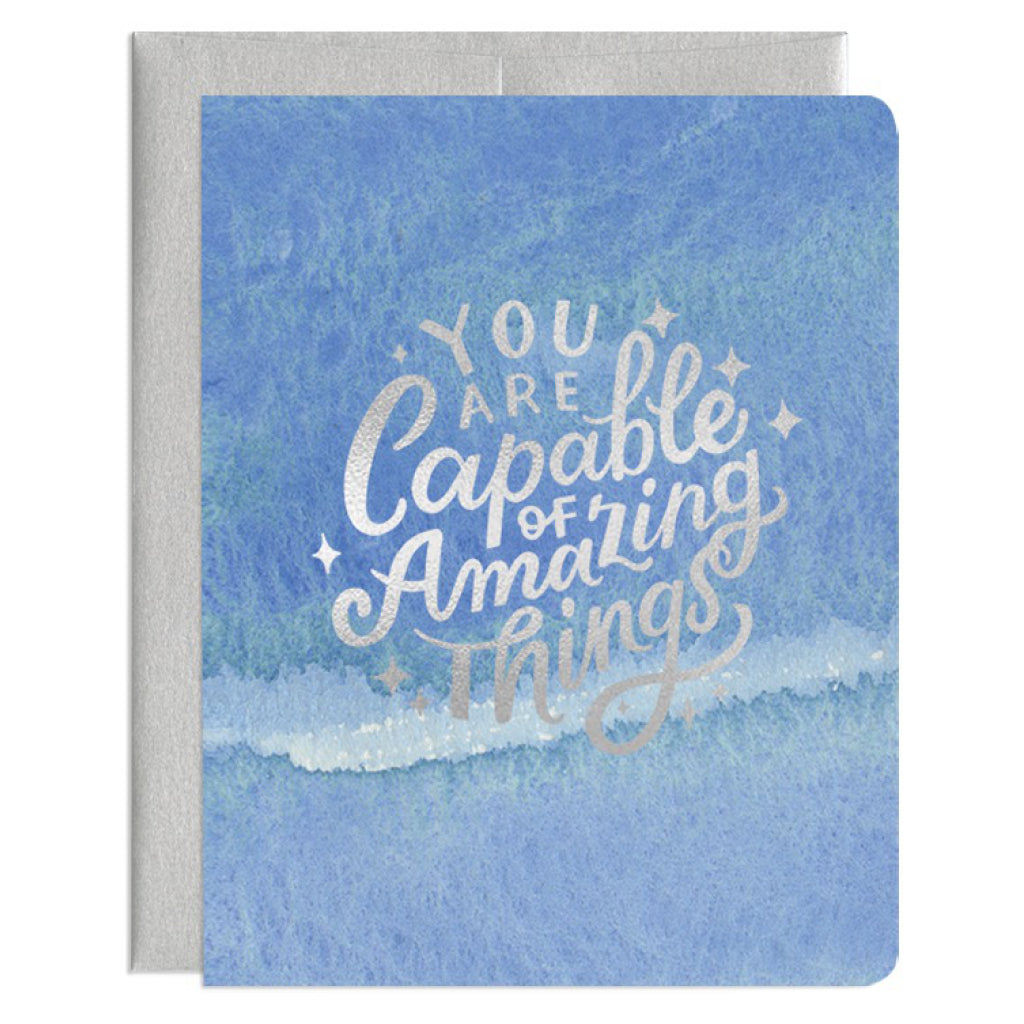 Youre Capable Of Amazing Things Card