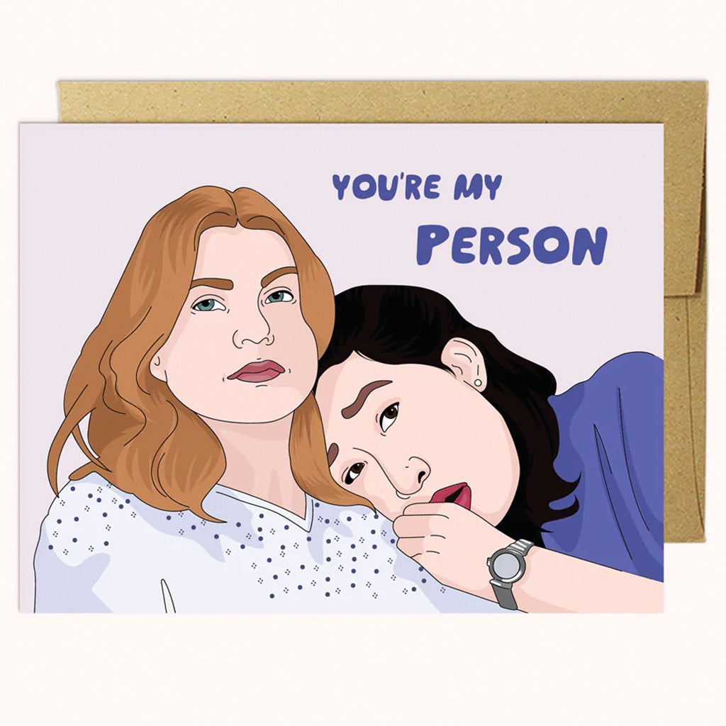 You're My Person Love & Friendship Card.