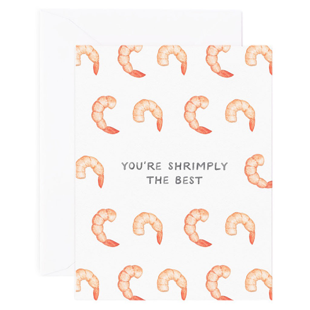 Youre Shrimply The Best Card