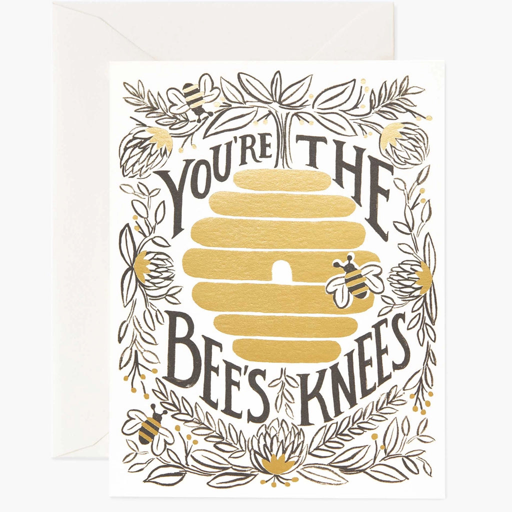 You re The Bee s Knees Card Rifle Paper Co Outer Layer you-re-the-bee-s-knees-card-rifle-paper-co-outer-layer