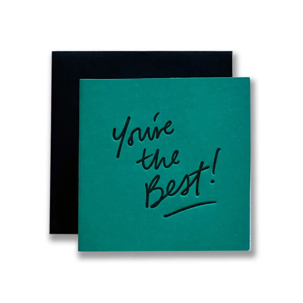 You're The Best Jotter Tiny Card.
