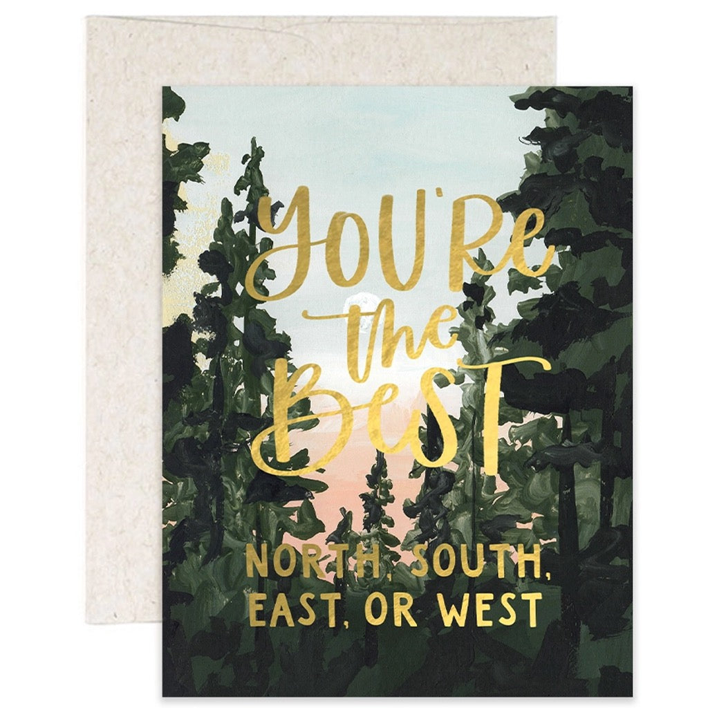 Youre The Best Pine Trees Card