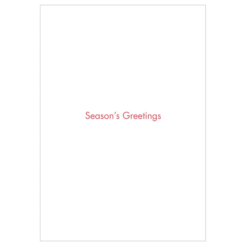 Yuletide Yeti Boxed Holiday Cards Inside