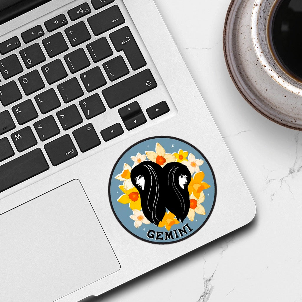 Zodiac Sticker: Gemini | Antiquaria Design Studio – Outer Layer