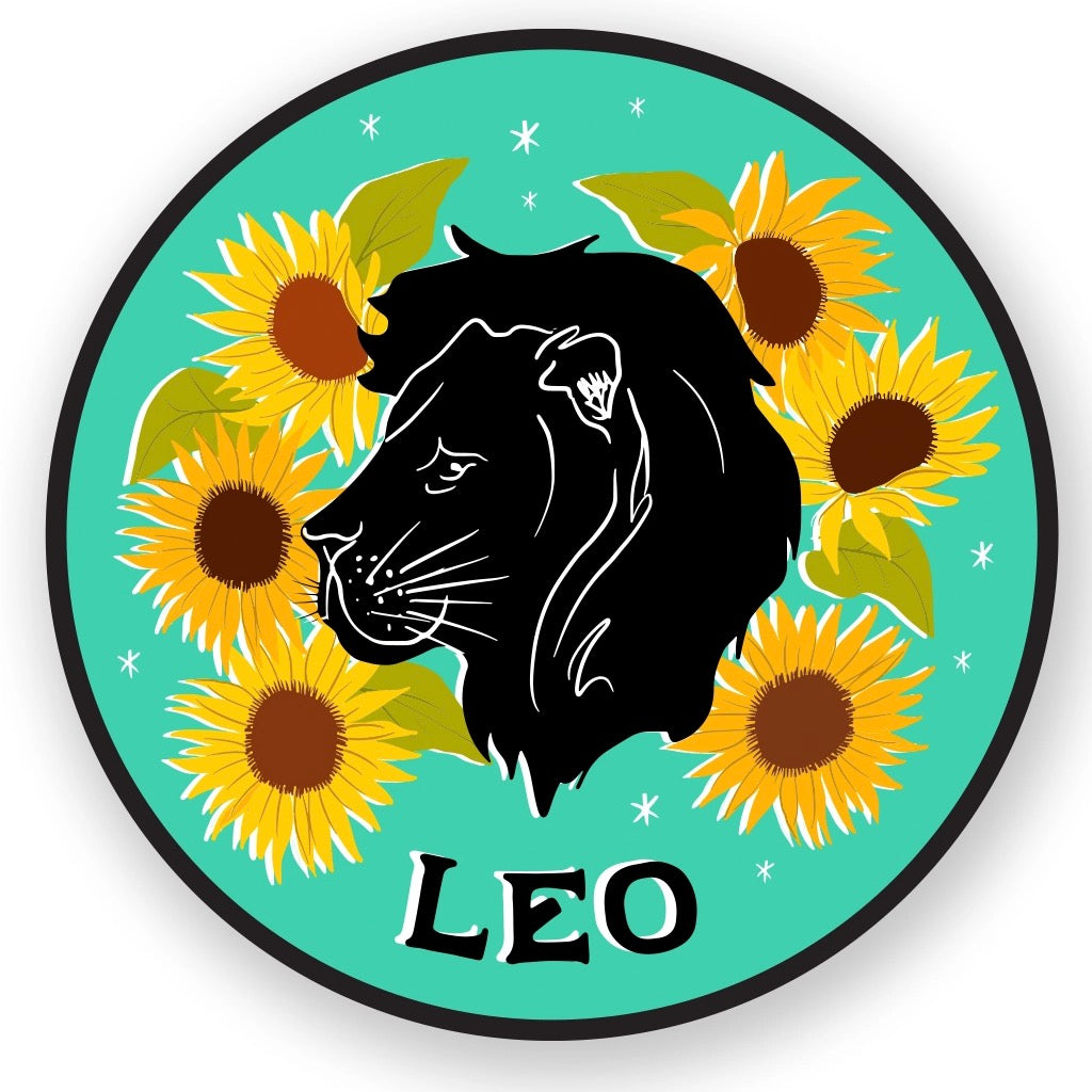 Sticker Names Leo Zodiac Sticker: Leo | Antiquaria Design Studio – Outer Layer