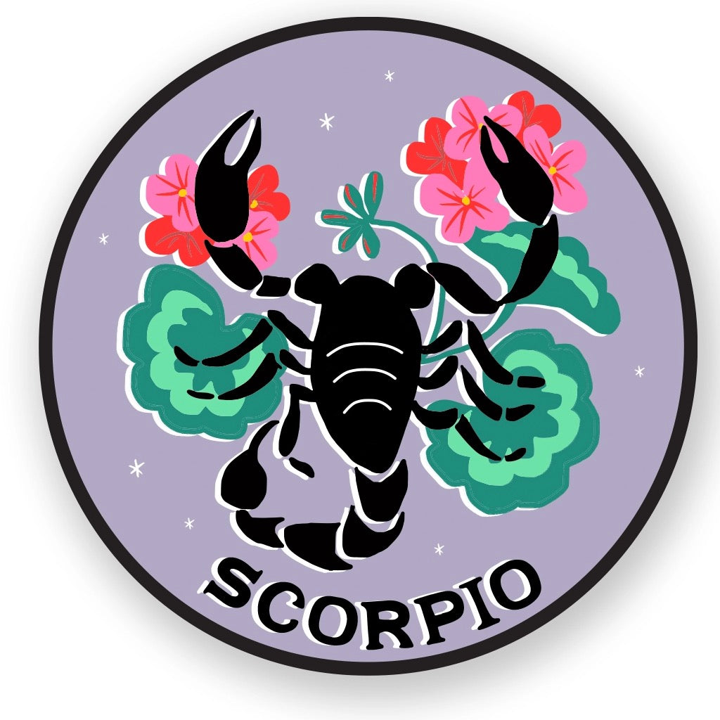 Zodiac Sticker: Scorpio.