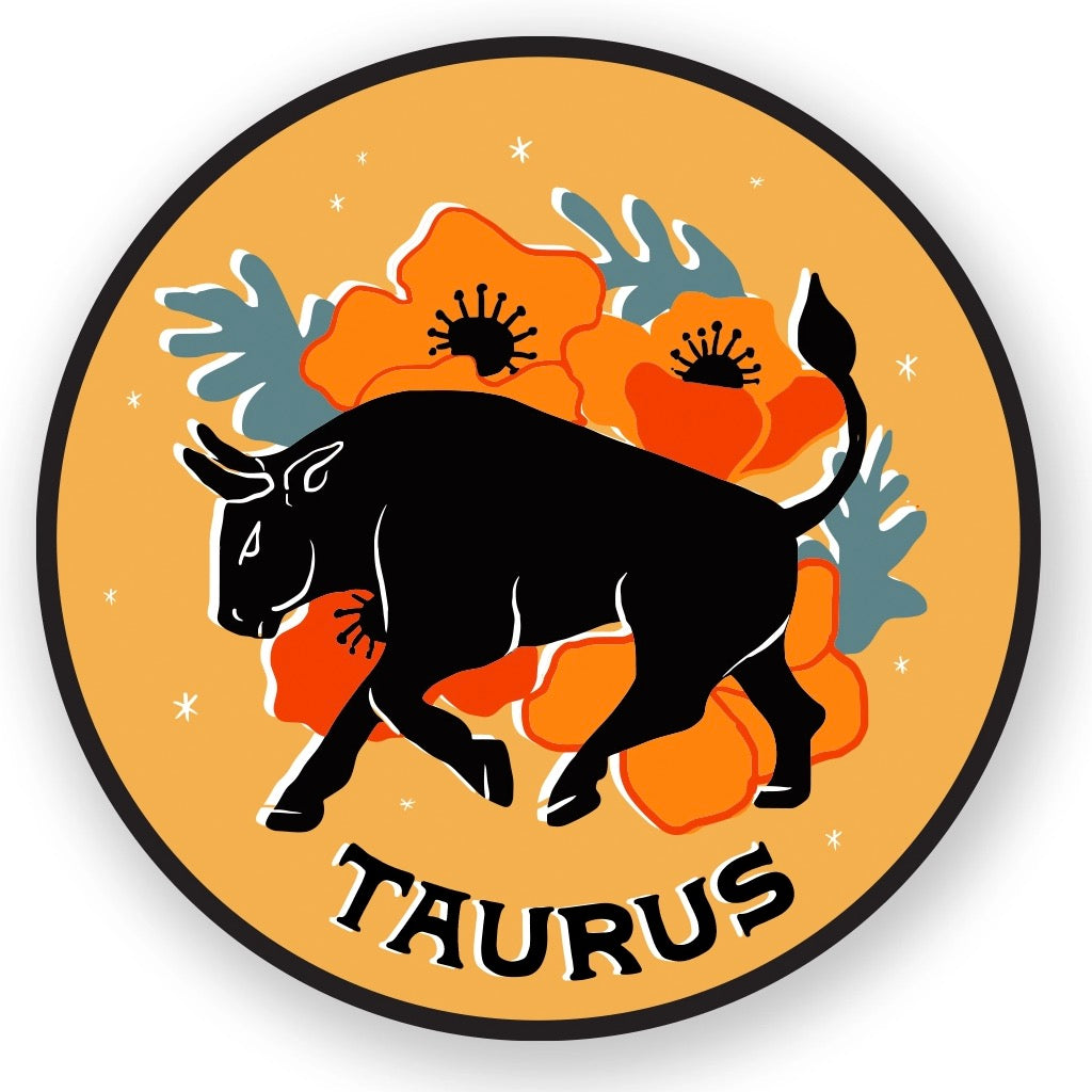 Zodiac Sticker: Taurus.