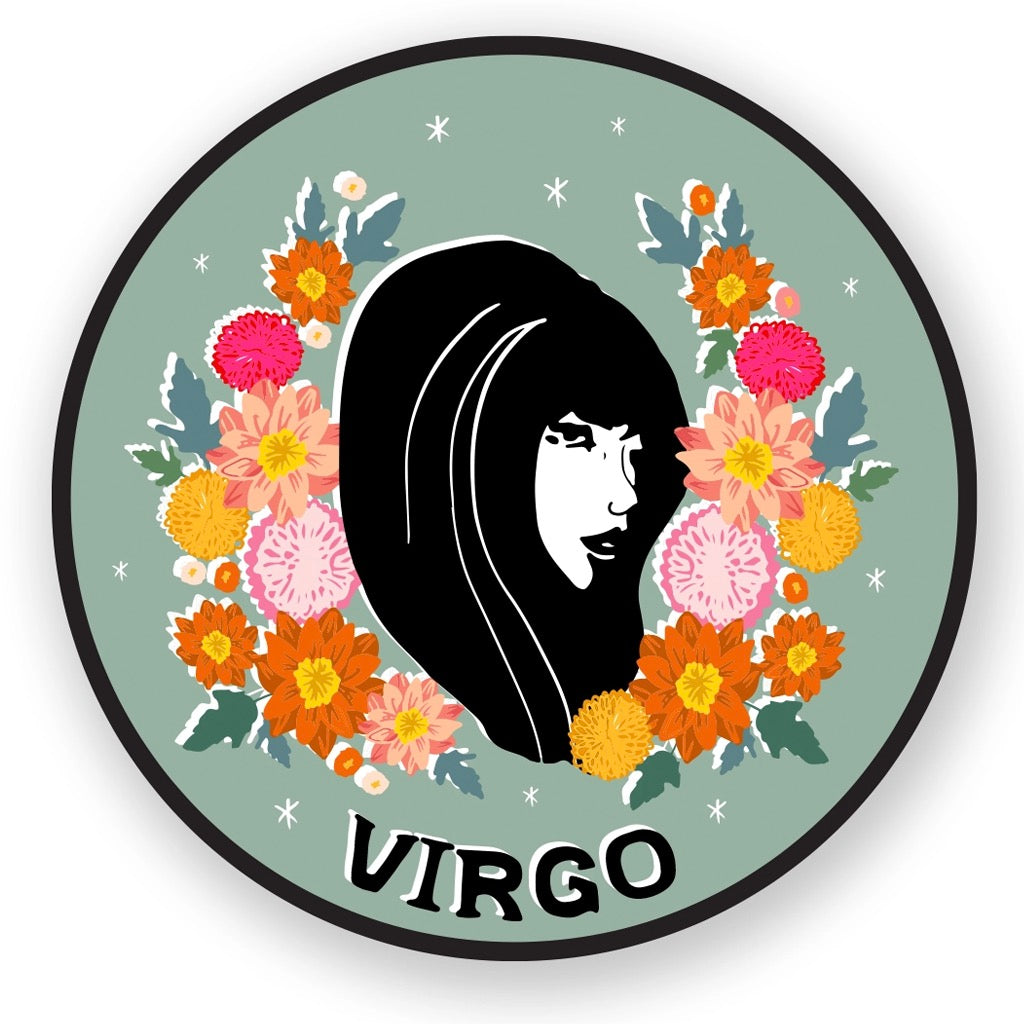 Zodiac Sticker: Virgo.